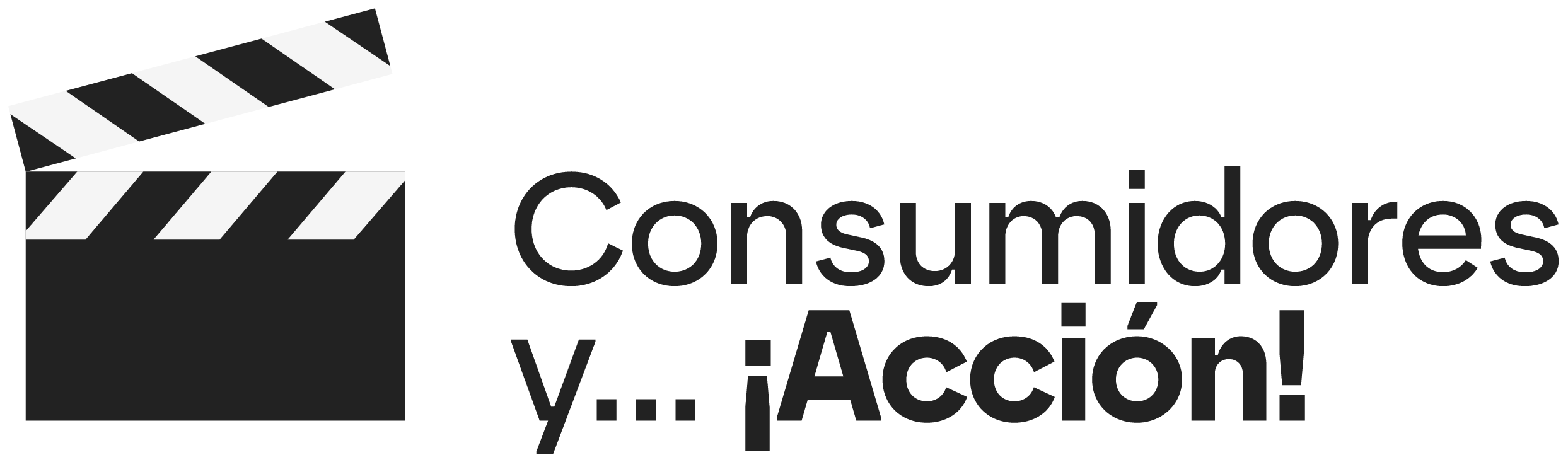 Logotipo del concurso Consumidores y... ¡Acción!